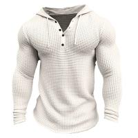 Nueva Sudadera con Capucha con Botones para Hombre, Top de Vacaciones, Manga Larga, Moda Casual - details 3