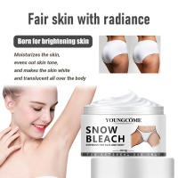 Crema blanqueadora para blanquear el cuerpo, ilumina las axilas, codos, rodillas, eliminación de articulaciones, partes íntimas, manchas oscuras, melanina, crema blanqueadora de nieve, 45ml - details 5