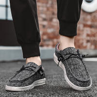 Zapatos informales de lona para hombre, mocasines sin cordones para conducir, planos, talla grande, a la moda - details 12