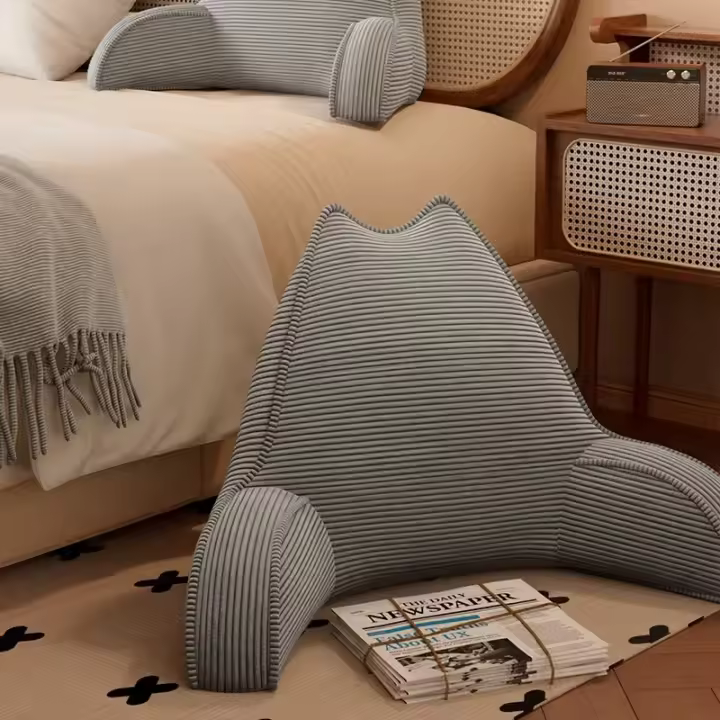 Nuevo tumbona TV lectura cojín Lumbar cama cojín Triangular soporte cuña cama cama cómoda descanso cintura almohada - 1