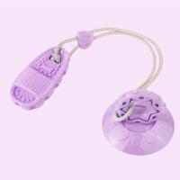 Zapatillas con ventosa para perros TPR, juguetes elásticos resistentes a mordeduras para mascotas, juguete para rechinar los dientes, pelota interactiva, juguete para masticar para perros, limpieza de dientes - details 7