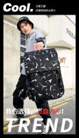 Mochila de viaje impermeable de gran capacidad 15.6 pulgadas para laptops Bolsa de escuela para adolescentes y hombres Estilo cool - details 2