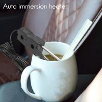 Calentador de inmersión automático, tetera de viaje, calentadores de inmersión móviles, Camping al aire libre, negro - details 4