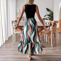 Vestido sin mangas de verano para mujer, vestidos estampados informales a la moda para mujer - details 4