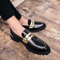 Zapatos de fiesta informales de lujo para hombre, calzado informal de negocios, formal, de cuero clásico, moda británica, Oxford - details 5