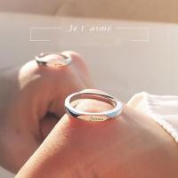 Anillo abierto de sol y luna de conejo para niñas, accesorios de joyería para amantes del aceite con goteo de diseño, joyería para parejas, mejor amigo - details 4