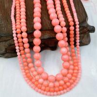 3mm 4mm 6mm 7mm Rosa Natural mar bambú Coral suelta DIY joyería al por mayor espaciador cuentas redondas - details 5