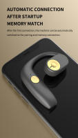 VAORLO OWS-Auriculares deportivos inalámbricos con Bluetooth 5,2, cascos con gancho para la oreja, estéreo, HiFi, TWS, conducción de aire - details 10