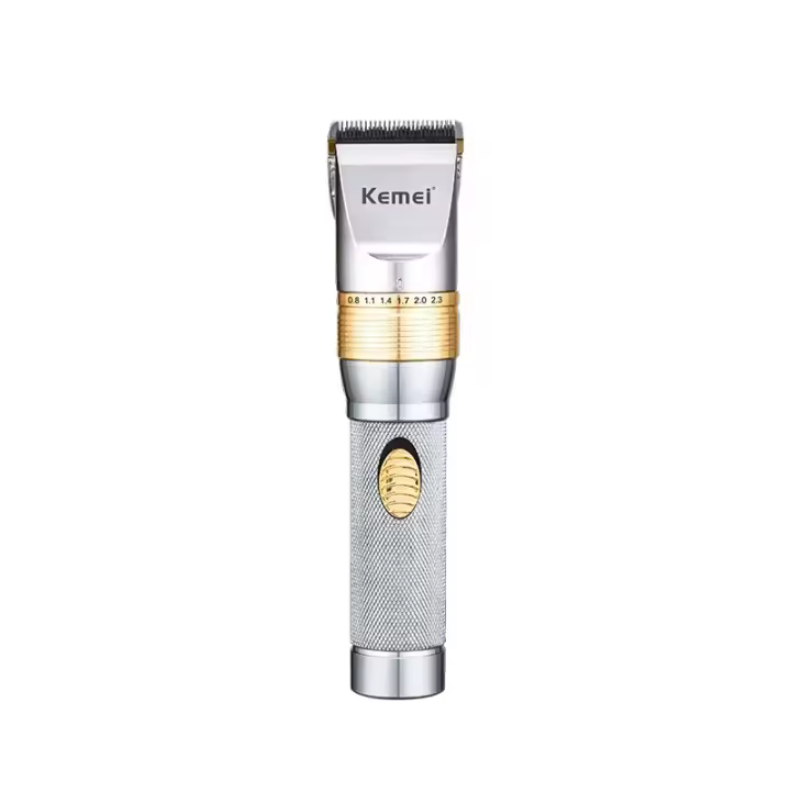 Kemei-cortadora de pelo profesional para peluquero, máquina eléctrica potente para cortar el pelo, recargable por Usb, tipo c, KM-9362 - 1