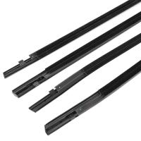 4 Uds burlete de coche ventana de vidrio sello de goma moldura embellecedora para Honda Civic 2006-2019 - details 9