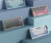 LT75 Teclado mecánico para juegos de tres modos de alta calidad teclado inalámbrico Bluetooth intercambiable en caliente personalizado - details 1