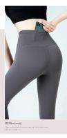 Body de gimnasio con bolsillo oculto y cintura de yoga desnuda para mujer, ropa deportiva - details 16