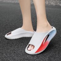 Pisando zapatillas de mierda tendencia de desgaste de verano de los hombres pintura EVA deportes al aire libre fondo suave playa zapatillas de coco de los hombres - details 24