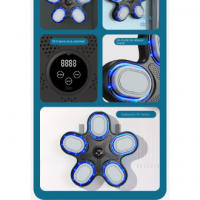 Modelo 2025 Boxeo con Música LED 9 Velocidades, 9 Modos de Entrenamiento, Boxeo de Pared con Bluetooth - details 3