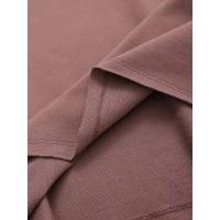 conjunto deportivo Vintage para mujer, traje de pantalones cortos sólidos, camiseta de manga corta con cuello redondo, cortos con cordón, - details 41