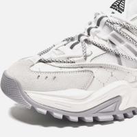 Zapatillas blancas con diseño moderno, nuevos zapatos informales de gran tamaño, transpirables y de alta calidad para hombre. - details 8