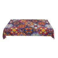 Mantel rectangular Talavera mexicano para fiesta, manteles impermeables para mesa de comedor, cocina, decoración del hogar - details 3