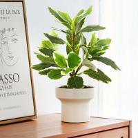 Plantas Artificiales de Tropico Pinos Banyan Falsos para Decoración de Jardín en Casa - details 6