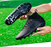 Zapatos de fútbol transpirables de caña alta para hombre y mujer. Zapatos de competición profesional para interior y exterior. - details 9