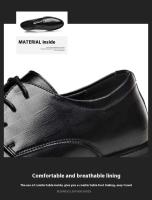 Vestido de piel de vaca informal de alta calidad y zapatos Oxford, cómodo estilo formal suave para hombres de oficina de negocios - details 4