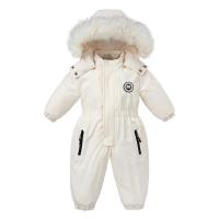 Ropa para recién nacidos, peleles de invierno para bebés, ropa para niñas pequeñas, mono cálido de algodón con capucha, monos para niños-30 ℃ - details 2