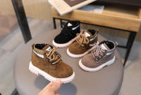 Botines de cuero para niños, botas de cuero para niños, botas Martin para niños pequeños, zapatos antideslizantes impermeables para bebés - details 1