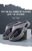 Chanclas ropa exterior de verano para hombres zapatillas antideslizantes transpirables desodorante EVA y clip de pie resistente al desgaste zapatillas frescas de playa de fondo grueso - details 1