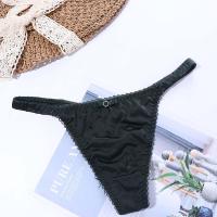 Calzoncillos dulces sin costuras para niña, cinturón fino para mujer, bragas deportivas, bragas con lazo, Tanga para mujer, lencería femenina, calzoncillos de satén - details 12