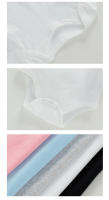 Conjunto De 3 Piezas Rompers Suaves Para Bebés De Primavera Algodón Camiseta De Manos Largas Unisex Para Niñas Y Niños Recién Nacidos De 3 a 24 Meses - details 8