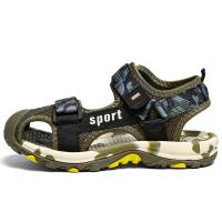 Sandalias de playa de verano para niños, sandalias deportivas antideslizantes transpirables, zapatos de playa para exteriores para niños, zapatos de seguridad planos suaves con punta cerrada - details 25