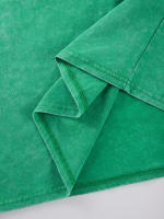 Camisetas lavadas con estampado abierto de sandía para mujer, Camiseta de algodón Y2K, Top holgado de Hip Hop, ropa suave y transpirable - details 61