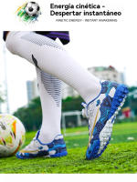 Zapatos de fútbol versátiles, uñas rotas TF, césped artificial para campos deportivos, entrenamiento de competición, antideslizante y transpirable - details 12