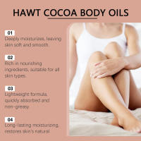 Cacao hidratante elasticidad de la piel, delicadeza, fragancia suave y calmante, aceite esencial para el cuerpo - details 3