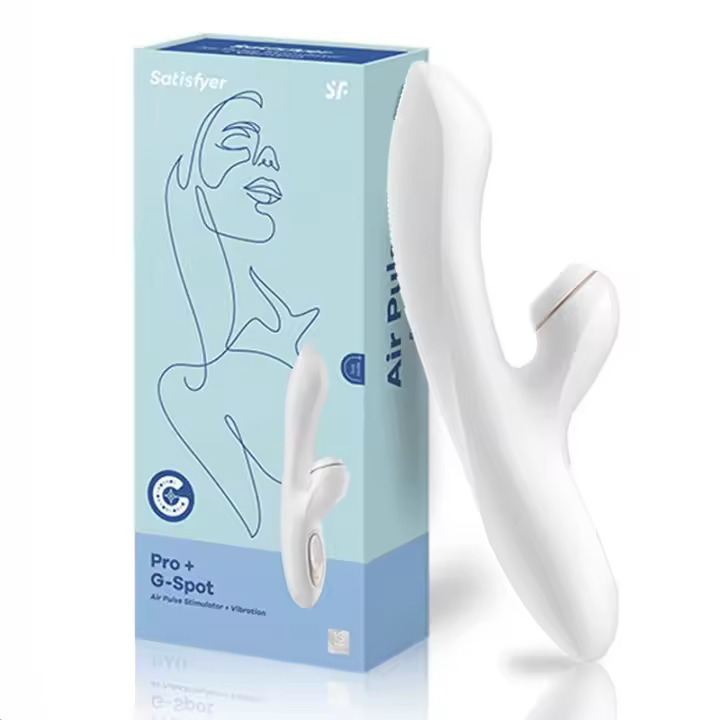 Conejo Pro G-Spot, Succionador de Clítoris con 11 niveles de intensidad, Masaje del punto G con 10 programas de vibración, Vibrador, Juguetes sexuales, Juguete erótico para parejas - 1