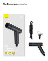 Baseus-boquilla de pulverización GF3 para lavado de coche, doble presurización mecánica, Mini y ligera, limpiador - details 26