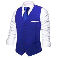 Chaleco para hombre, elegante chaleco de seda verde, corbata, pañuelo, gemelos, conjuntos para hombre, boda, fiesta de negocios, regalo de diseñador. - details 14