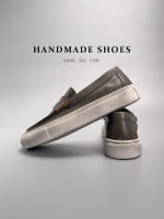 Cuero lavado al agua, primera capa de cuero de vaca, zapatos de hombre hechos a mano, estilo vintage. - details 18