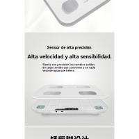 2025 nova balanza de grasa corporal de ocho electrodos balanza electrónica pesa grasa corporal balanza de peso corporal uso doméstico - details 8