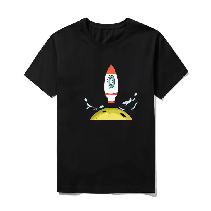 Camiseta de Algodón 170G Diseño Personalizado, Transpirable, Ultra Suave - 1