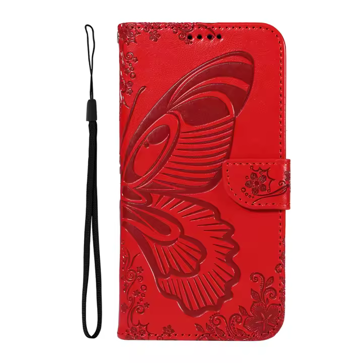 Funda de teléfono con cartera de mariposa para Honor 200 Lite 100 90 Magic 6 5 Pro X9B X8B X7B X9A X8A X7A X9 X8 X7, Funda de cuero con tapa y soporte - 1