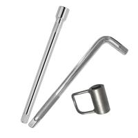 Llave de grifo de válvula Triangular para espacios pequeños, válvula de ángulo con barra de extensión, llave de baño, herramienta de plomería de ajuste - details 10