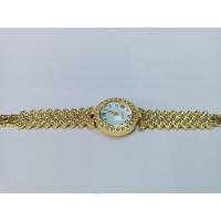 Cubierta de reloj de moda exquisita Aplicación de ropa inteligente llena de diamantes, reloj dorado pequeño con joyería - details 4
