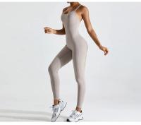 Traje de Yoga para Mujer Casual de Un Piezo con Efecto Adelgazante para Danza y Gimnasio Ropa Deportiva de Nylon Ideal para Primavera y Verano - details 2