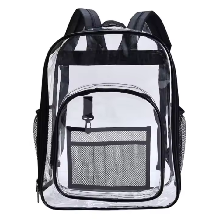 Mochipa impermeable para hombre y Mujer, Bolsa Escolar de viaje portátil, informal, transparente, a la moda, Unisex - 1