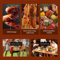 Pinchos para parrillas de 3 vías, herramienta multiusos para barbacoa al aire libre - details 3