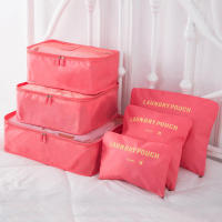 Bolsas organizadoras para maletas, 6 piezas, impermeables, incluye cubos de embalaje, 3 bolsas de compresión - details 48