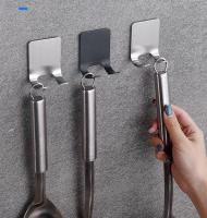Soporte para maquinilla de afeitar sin perforaciones, gancho de almacenamiento para pared, estante para afeitadora de afeitar para hombre, estante para maquinilla de afeitar para baño, accesorios de pared para baño, 1/2 Uds. - details 4