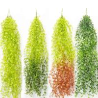 Corona de hiedra de hoja de arce falsa, enredaderas verdes, Foley, cuerda de vid de plástico para el hogar, decoración de pared, plantas artificiales, 100cm - details 3