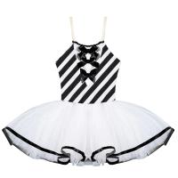 Vestido de baile de tutú de ballet a rayas de caña de caramelo para niños y niñas, disfraz de baile de patinaje artístico de Navidad para carnaval, fiesta temática de cosplay - details 23