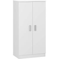 Zapatero Armario Basic, Mueble Auxiliar Acabado en Color Blanco, Medidas: 108 x 55 x 36 cm de Fondo - details 0